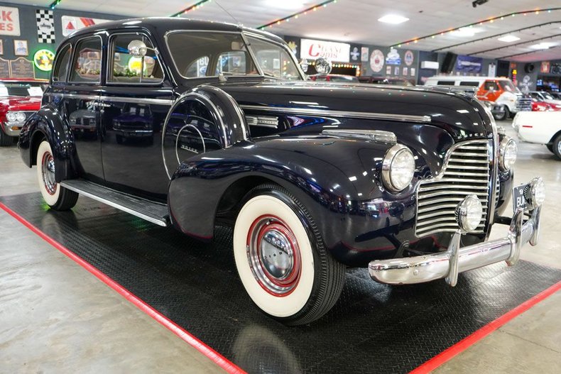 Buick-Other-1940-Dark-Blue-Tan-25
