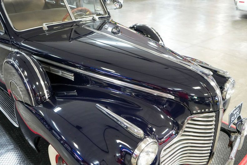 Buick-Other-1940-Dark-Blue-Tan-26