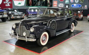 Buick-Other-1940-Dark-Blue-Tan-45