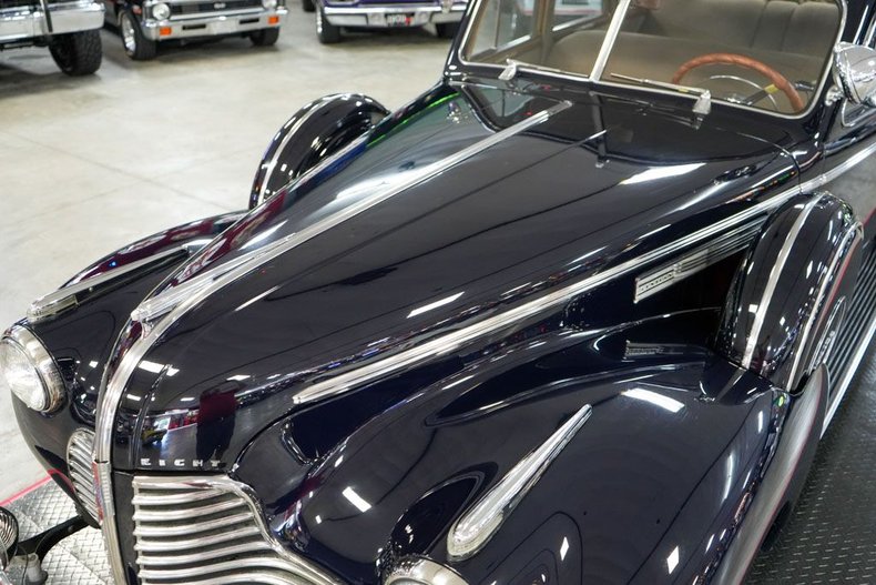 Buick-Other-1940-Dark-Blue-Tan-48