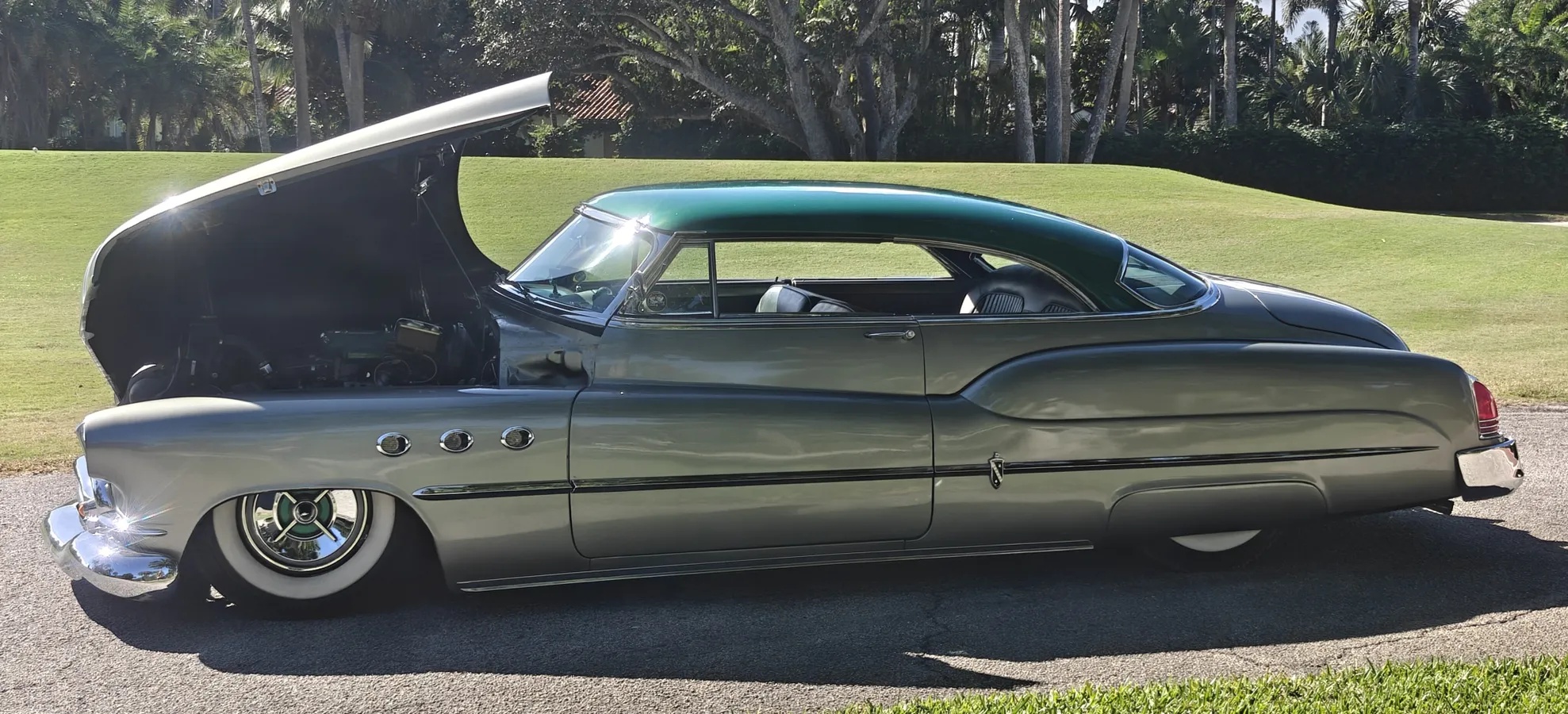 Buick-Riviera-1952-Green-Green-3
