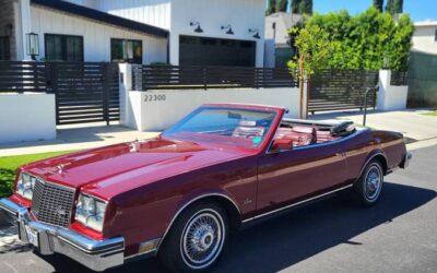 Buick riviera convertible 1983