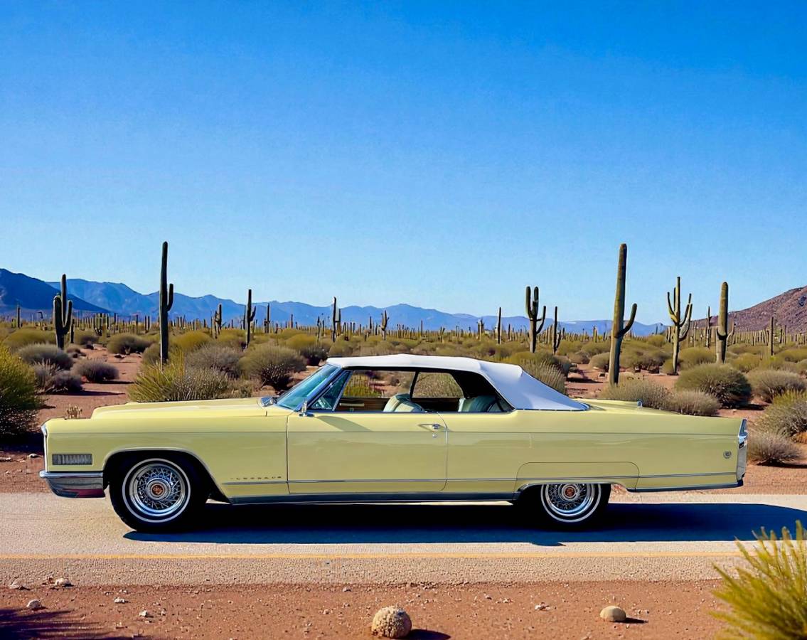Cadillac-eldorado-convertible-1966-yellow