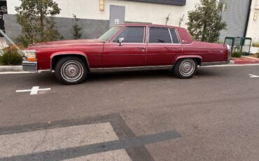 Cadillac-fleetwood-brougham-1988-red-1