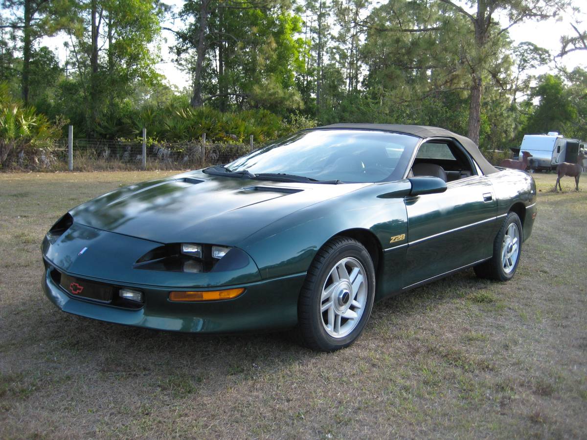 Camaro-1995-green-1