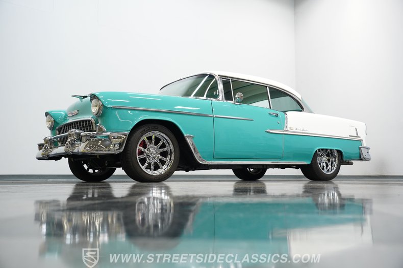 Chevrolet-Bel-air-1955-Turquoise-Turquoise-1