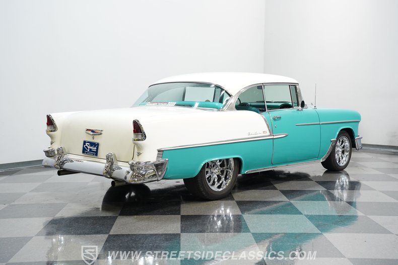 Chevrolet-Bel-air-1955-Turquoise-Turquoise-14