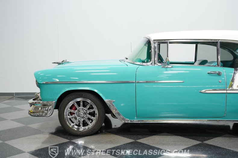 Chevrolet-Bel-air-1955-Turquoise-Turquoise-22