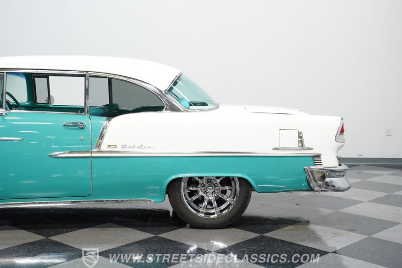 Chevrolet-Bel-air-1955-Turquoise-Turquoise-23