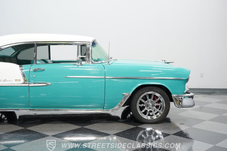 Chevrolet-Bel-air-1955-Turquoise-Turquoise-27