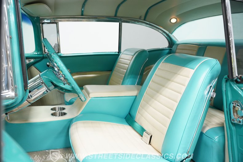 Chevrolet-Bel-air-1955-Turquoise-Turquoise-42