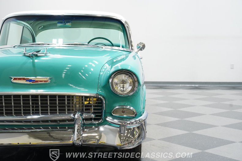 Chevrolet-Bel-air-1955-Turquoise-Turquoise-47