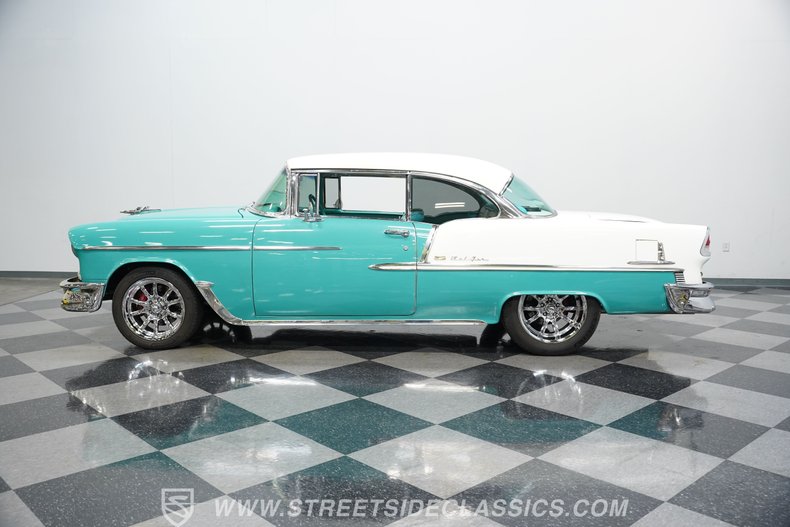 Chevrolet-Bel-air-1955-Turquoise-Turquoise-9
