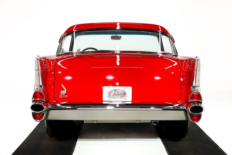 Chevrolet-Bel-air-1957-Edelbrock-Red-Gray-47