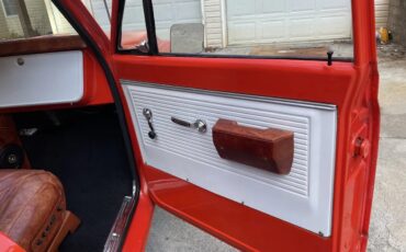 Chevrolet-C10-1971-Orange-Brown-Leather-Great-Condition-16
