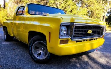 Chevrolet-C10-1973-YELLOW-YELLOW-AND-BLACK