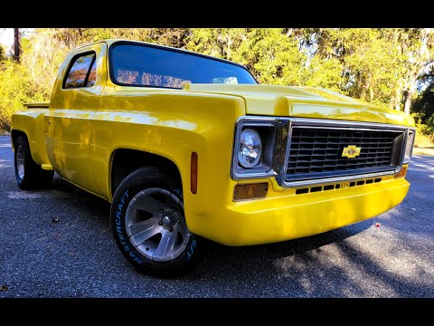 Chevrolet-C10-1973-YELLOW-YELLOW-AND-BLACK