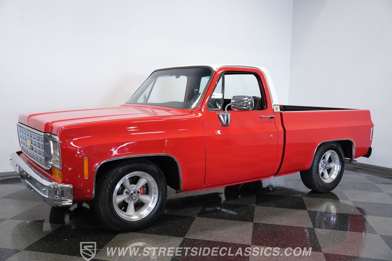 Chevrolet-C10-1976-Red-Black-10