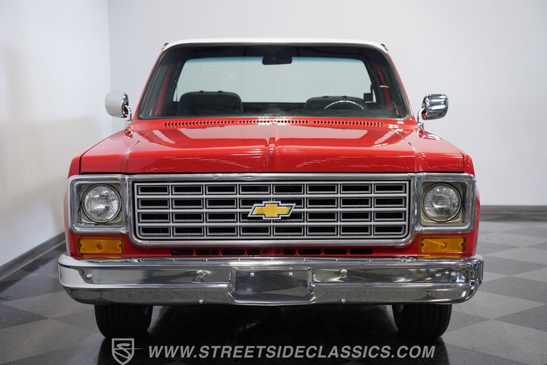 Chevrolet-C10-1976-Red-Black-22