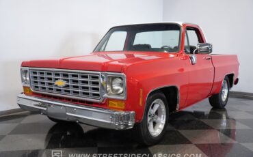 Chevrolet-C10-1976-Red-Black-23