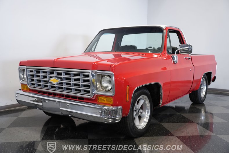 Chevrolet-C10-1976-Red-Black-23