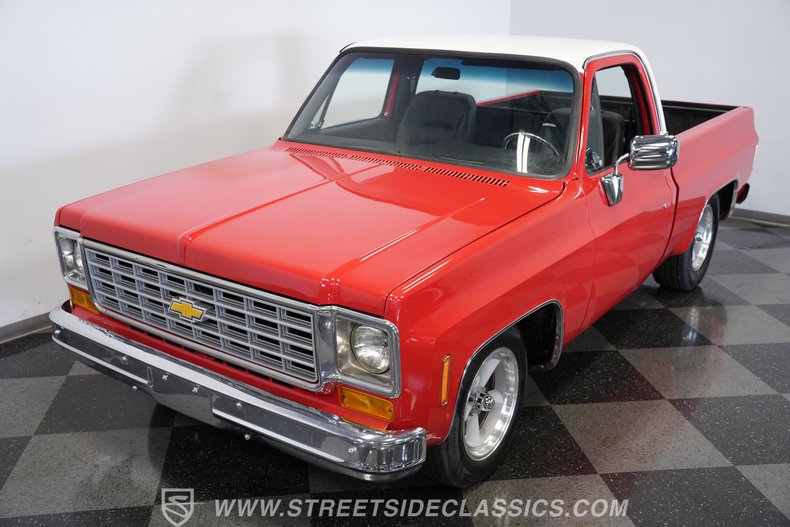 Chevrolet-C10-1976-Red-Black-24