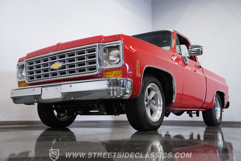Chevrolet-C10-1976-Red-Black-25