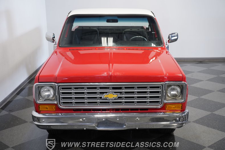 Chevrolet-C10-1976-Red-Black-26