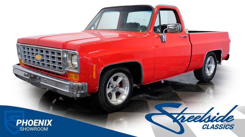 Chevrolet-C10-1976-Red-Black-6