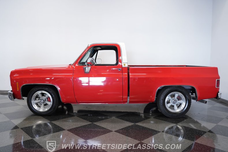 Chevrolet-C10-1976-Red-Black