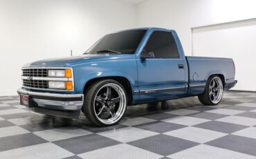 Chevrolet-C1500-1990-BLUE-Gray