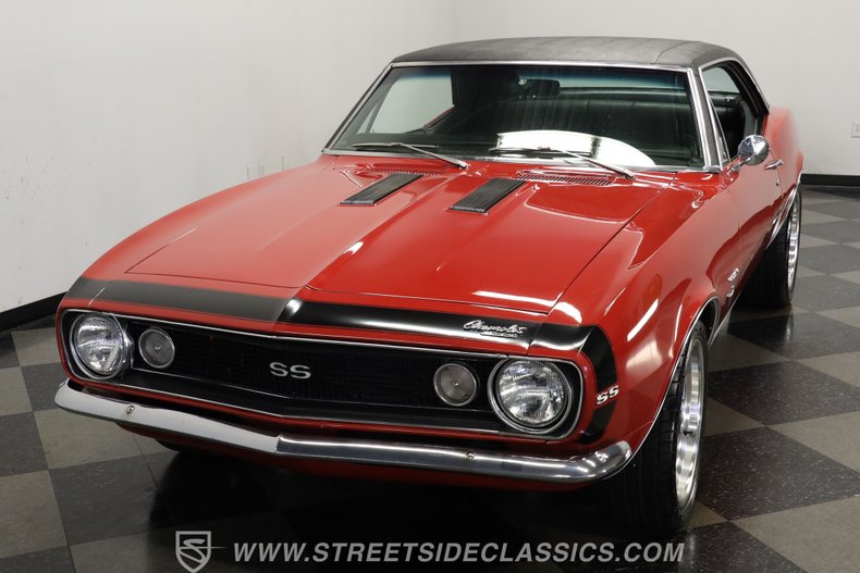 Chevrolet-Camaro-1967-Bolero-Red-Black-22