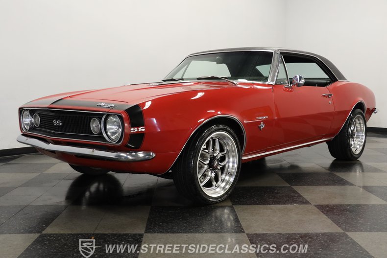Chevrolet-Camaro-1967-Bolero-Red-Black-24