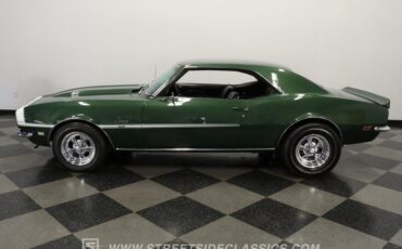 Chevrolet-Camaro-1968-Dark-Green-Metallic-Black-1