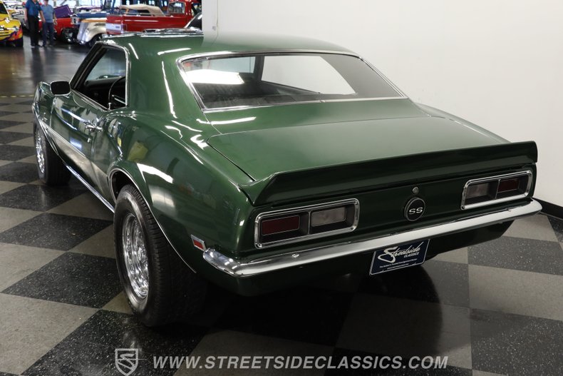 Chevrolet-Camaro-1968-Dark-Green-Metallic-Black-18
