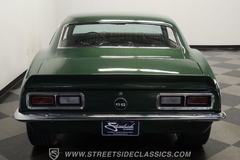 Chevrolet-Camaro-1968-Dark-Green-Metallic-Black-19