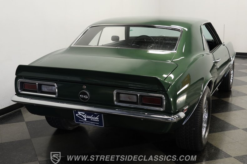 Chevrolet-Camaro-1968-Dark-Green-Metallic-Black-20