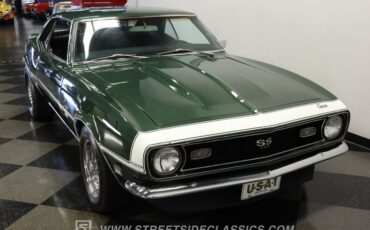 Chevrolet-Camaro-1968-Dark-Green-Metallic-Black-25