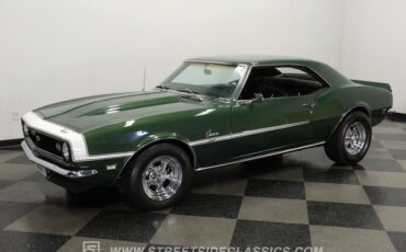 Chevrolet-Camaro-1968-Dark-Green-Metallic-Black-4