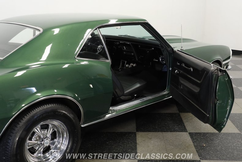 Chevrolet-Camaro-1968-Dark-Green-Metallic-Black-48