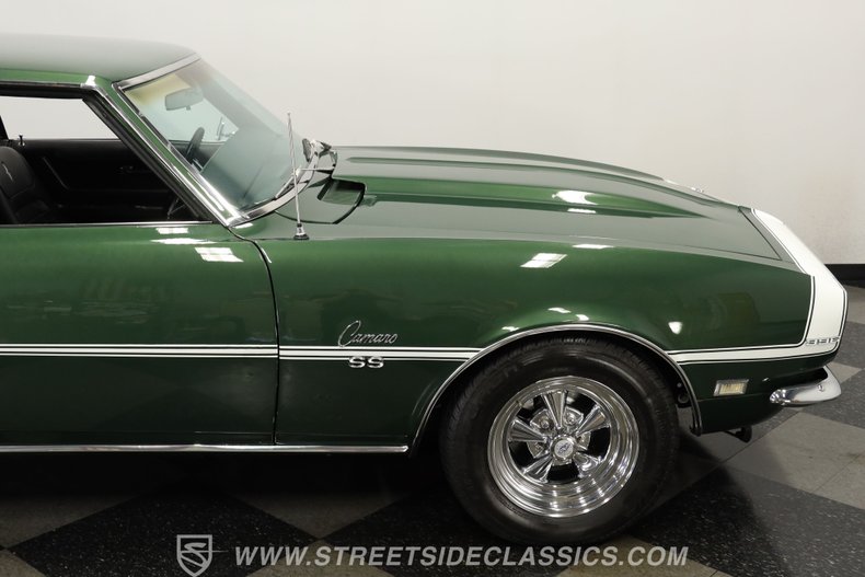 Chevrolet-Camaro-1968-Dark-Green-Metallic-Black-49