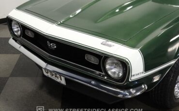 Chevrolet-Camaro-1968-Dark-Green-Metallic-Black-8