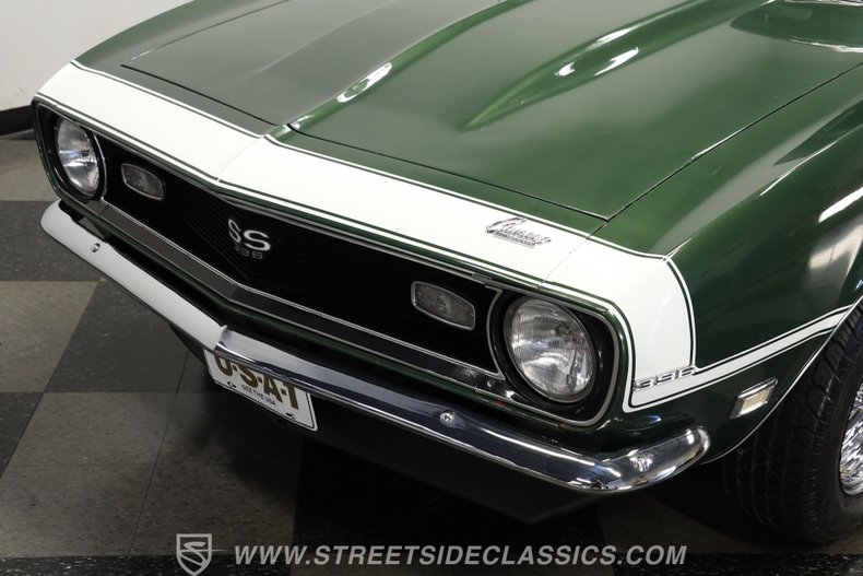 Chevrolet-Camaro-1968-Dark-Green-Metallic-Black-8