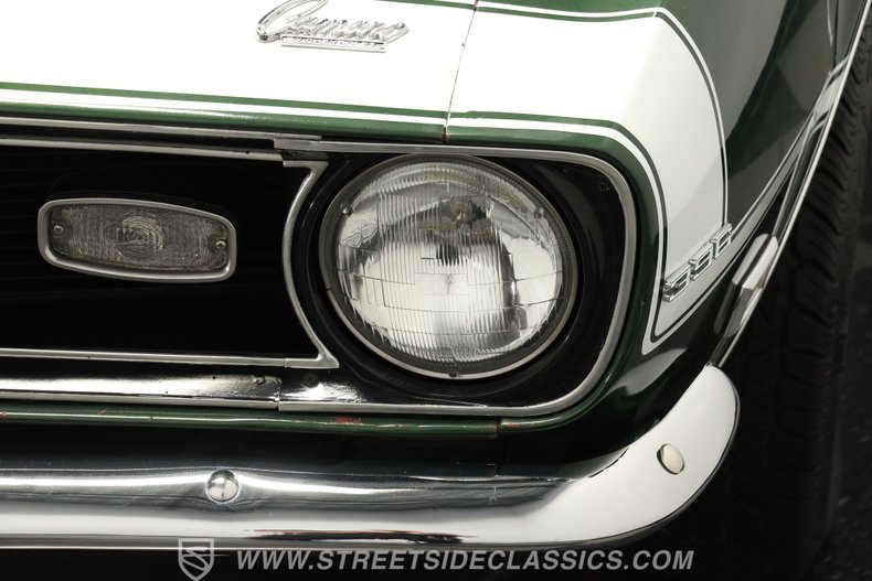 Chevrolet-Camaro-1968-Dark-Green-Metallic-Black-9