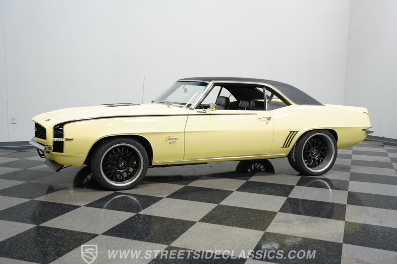 Chevrolet-Camaro-1969-Butternut-Yellow-Black-49