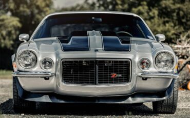 Chevrolet-Camaro-1970-Silver-Black-1