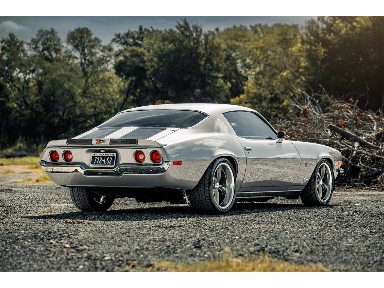 Chevrolet-Camaro-1970-Silver-Black-10