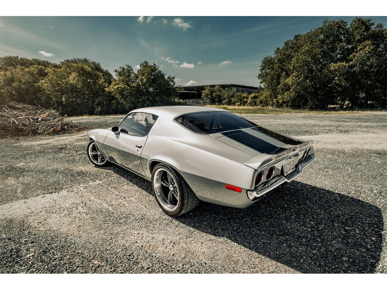 Chevrolet-Camaro-1970-Silver-Black-13