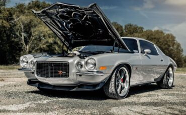 Chevrolet-Camaro-1970-Silver-Black-23