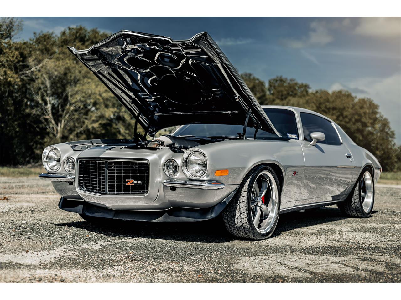 Chevrolet-Camaro-1970-Silver-Black-23